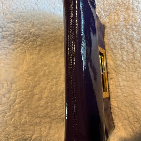 NWT Michael Kors Purple Berkley Clutch - Picture 6 of 13